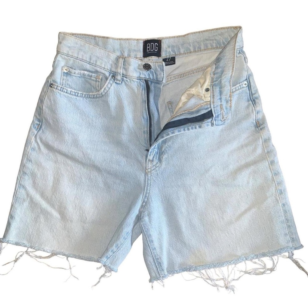 High Waisted Denim Cutoffs